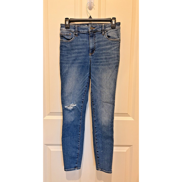 Kut From The Kloth Womens 2 Denim Jeans Donna Skinny Ankle High Rise - Picture 1 of 5